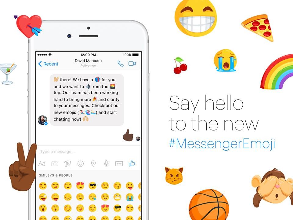 Facebook Messenger estrena más de 1.500 nuevos emojis | Erbol Digital