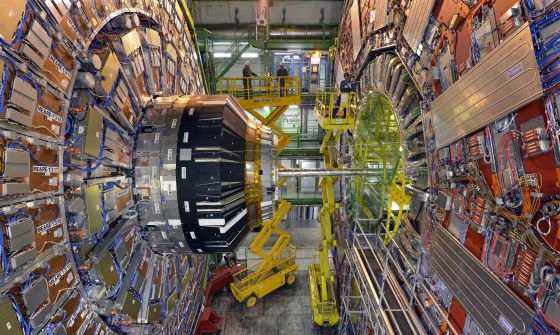 El detector CMS, parte del experimento LHC. / Harold Cunningham El detector CMS, parte del experimento LHC. / Harold Cunningham