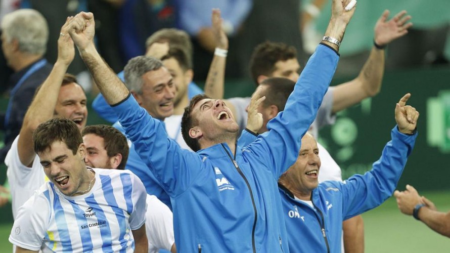 ARGENTINA GANA SU PRIMERA COPA DAVIS