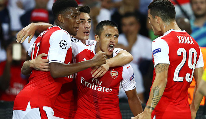 ARSENAL CON GOL DE SÁNCHEZ IGUALA CON PSG