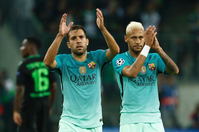 BARCELONA SUFRE SIN MESSI PERO GANA AL MOENCHEGLADBACH