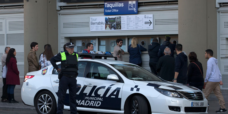 AUMENTA SEGURIDAD PARA EL CLÁSICO ESPAÑOL