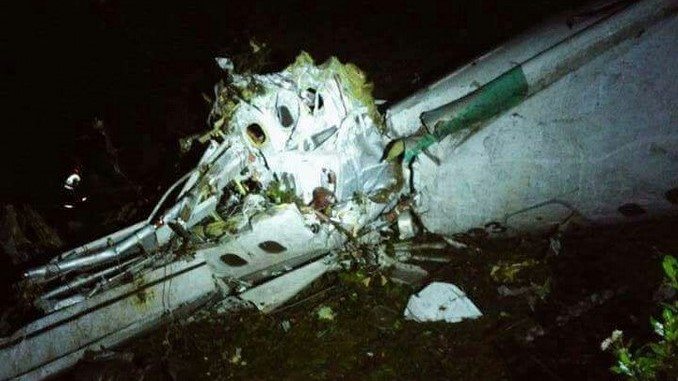 LUTO EN EL FÚTBOL POR ACCIDENTE AÉREO DEL CHAPECOENSE