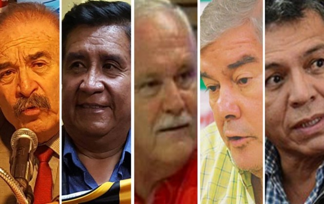 LOS CINCO GRANDES BUSCAN LA SILLA PRESIDENCIAL DE LA FBF