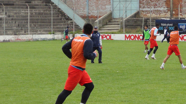 Entrenamiento Club Bolivar 2014-10-21