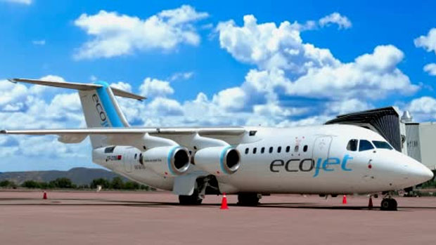 Ecojet ampl a operaciones con sus vuelos La Paz Santa Cruz Erbol