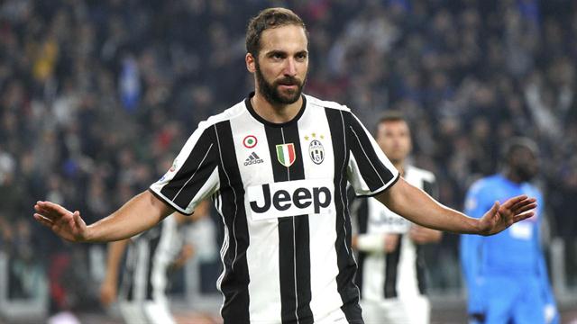 JUVENTUS VENCE AL NAPOLÍ CON GOL DE HIGUAÍN