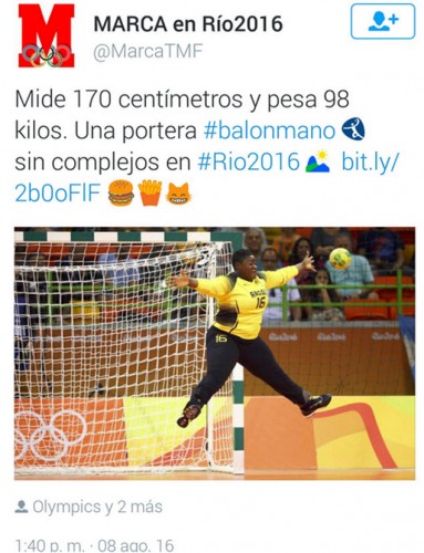 LOS TITULARES MÁS MACHISTAS DE LOS JUEGOS OLÍMPICOS LOS TITULARES MÁS MACHISTAS DE LOS JUEGOS OLÍMPICOS