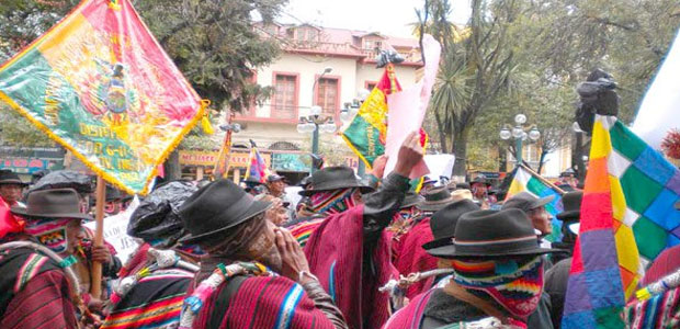 Campesinos, protesta