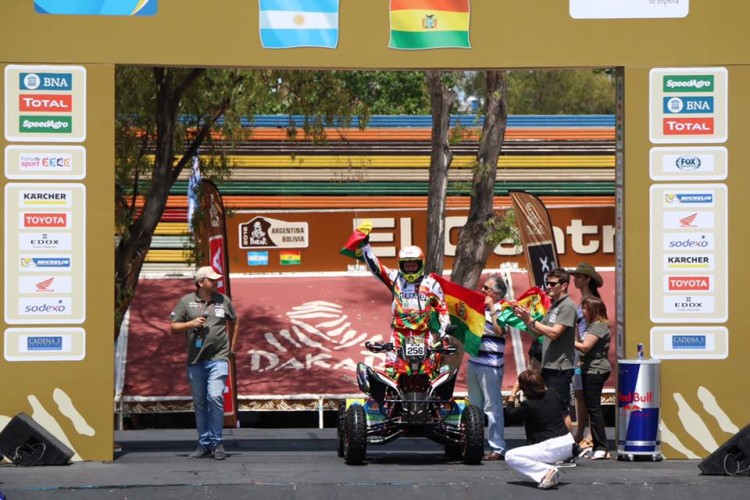 NOSIGLIA, EL MEJOR PILOTO BOLIVIANO EN EL PRÓLOGO