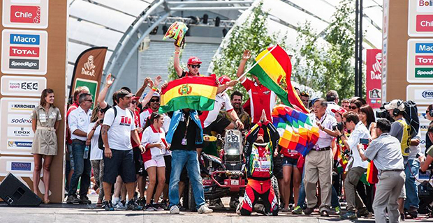 Nosiglia se consagra en el Dakar 2015 con el tercer lugar