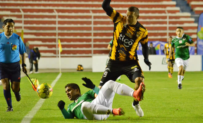 THE STRONGEST GANA CON UN GOLAZO DE DIEGO A PETROLERO