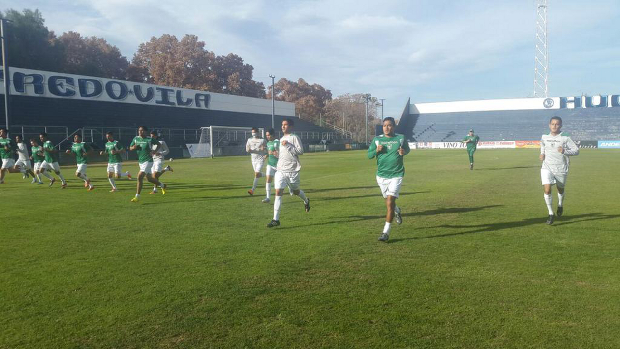 Selección boliviana en Rivadavia rumbo a la Copa América Chile 2015