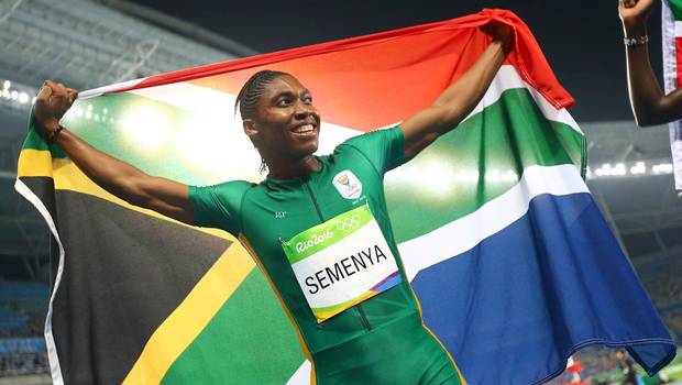 LA SUDAFRICANA SEMENYA GANA SU PRIMER ORO EN 800 METROS LA SUDAFRICANA SEMENYA GANA SU PRIMER ORO EN 800 METROS