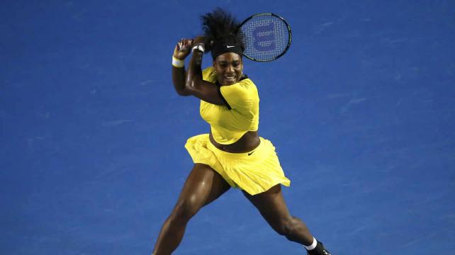 SERENA WILLIAMS SE INSTALA EN LA FINAL DE AUSTRALIA
