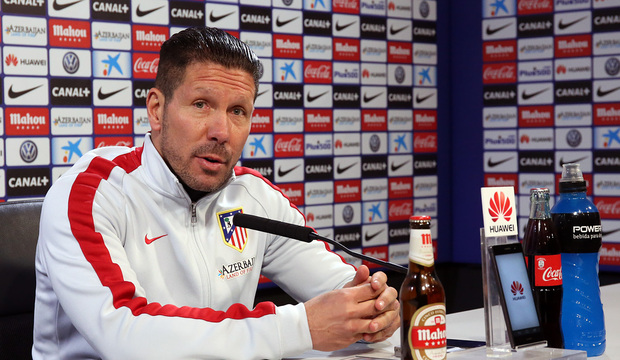 Diego Simeone - DT del Atletico de Madrid