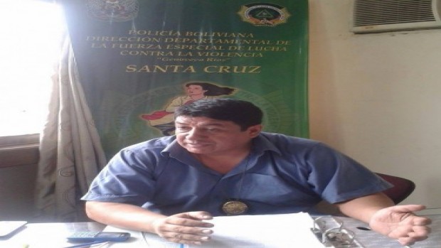 Foto del director de la FELCV en Santa Cruz