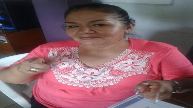 Foto de Wilma Ayala miembra de la plataforma de lucha contra la violencia hacia las mujeres en Santa Cruz de la Sierra