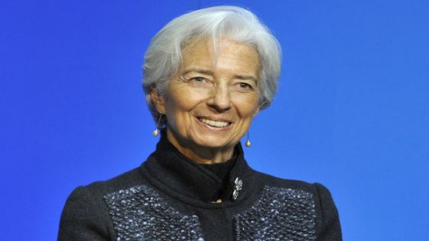 Foto de la Directora del FMI