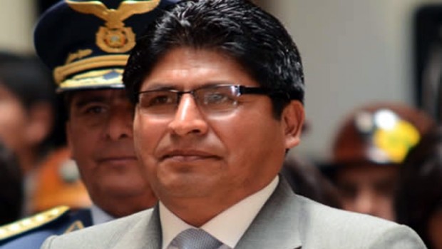 Foto del ministro de salud Juan Carlos Calvimontes