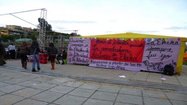 Foto del kátu cine de Mujeres Creando