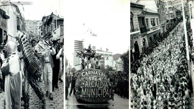 Foto de la antigua ruta del corso de pepinos por la Evaristo Valle